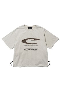 CPG FRT LOGO DYE TEE - GRAY (26SS-CPG-11 / FS2023)