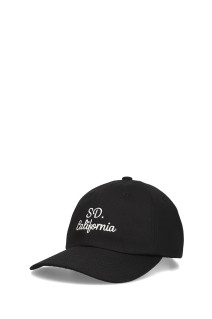 SD Logo Twill BB Cap - BLACK