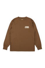 SD Tech Dry Logo LS T - BROWN