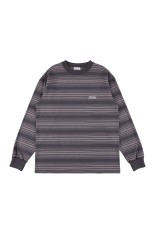 SD Heavyweight Border LS T - BLACK