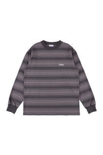 SD Heavyweight Border LS T - BLACK
