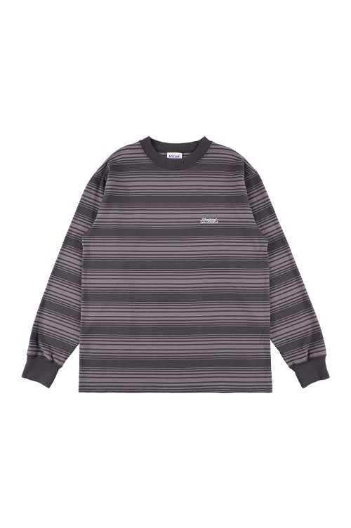 SD Heavyweight Border LS T - BLACK | セレクトショップ