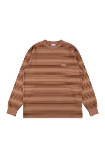 SD Heavyweight Border LS T - BEIGE