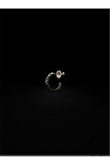 Ornament Small Earring - Silver (RX-809-1)