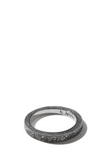 Engraved Flat Ring - Silver (RX-727-1)