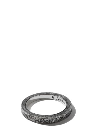Engraved Flat Ring - Silver (RX-727-1)