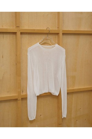 Compact Sheer Knit -WHITE (12610514)