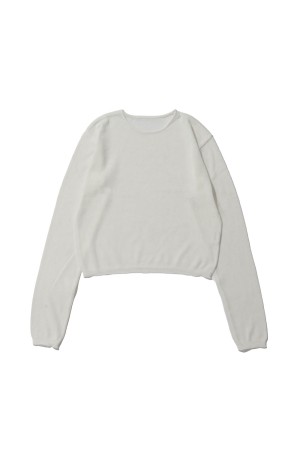 Compact Sheer Knit -WHITE (12610514)