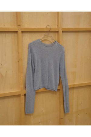 Compact Sheer Knit -GRAY (12610514)