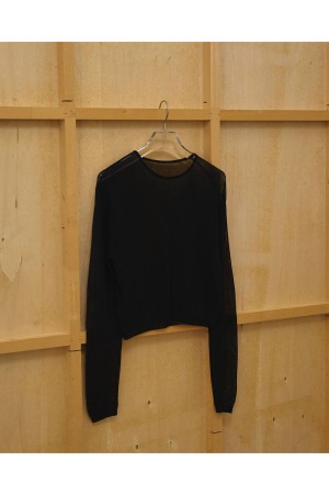 Compact Sheer Knit -BLACK(12610514)