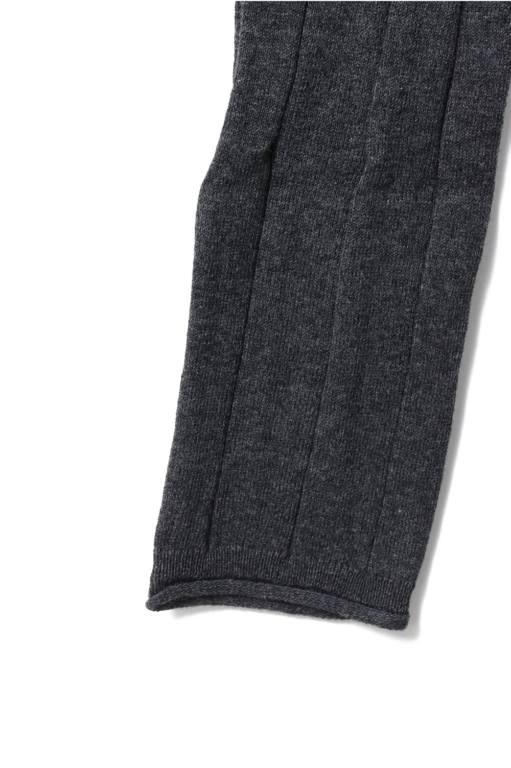 Cotton Layered Cardigan - CHARCOAL GRAY (62610502) | セレクト