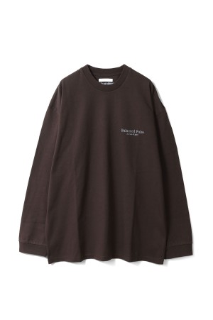 Logo Long T-Shirts - BROWN (62610623)