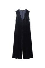 Velour Vneck Combinaison - NAVY (62610313)
