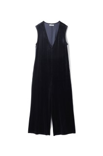 Velour Vneck Combinaison - NAVY (62610313)