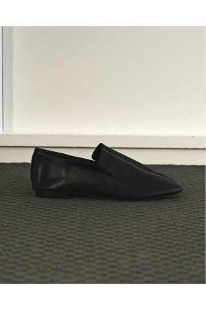 Ecoleather Flat Loafers - BLACK (62611013)