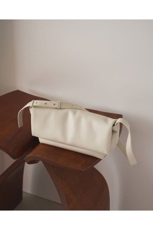Ecoleather Wrap Bag - IVORY (62611009)
