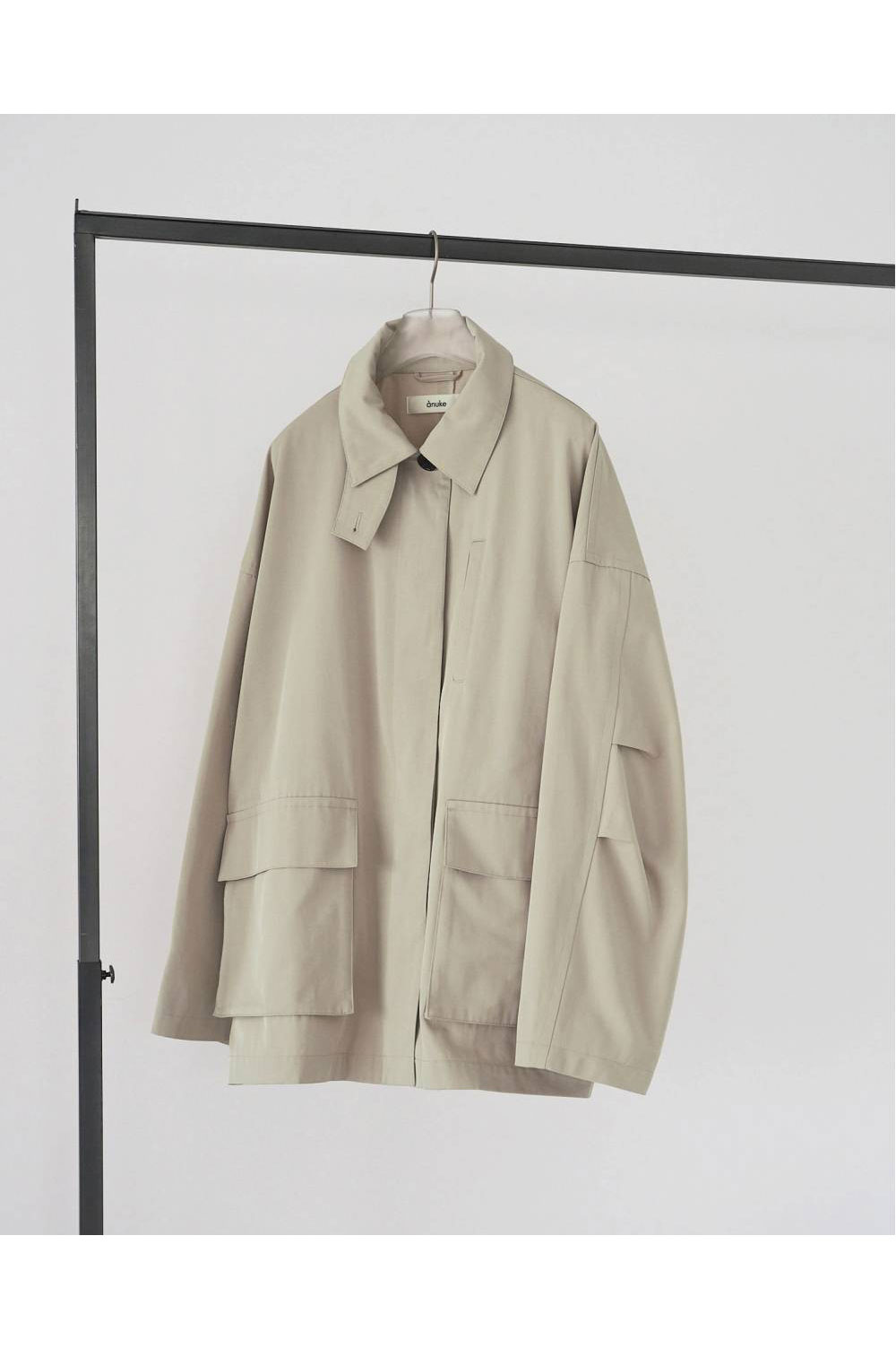 anuke アンヌーク　over half coat アイボリー 38 Over Half Coat - IVORY (62610001) | セレクトショップ