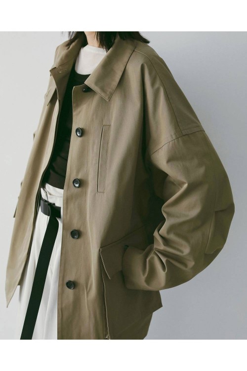 Over Half Coat - BEIGE (62610001) | セレクトショップ