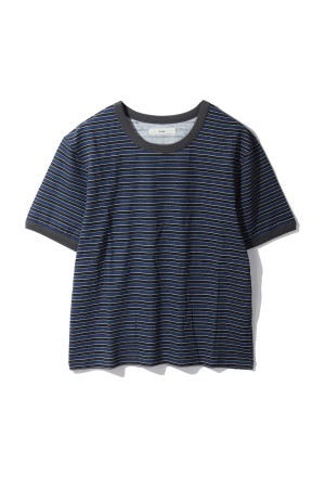 Multi Border T-Shirts - BLUE (62610601)