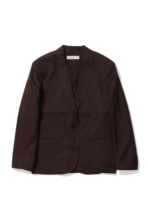 Over Linen Jacket - BROWN (62610104)