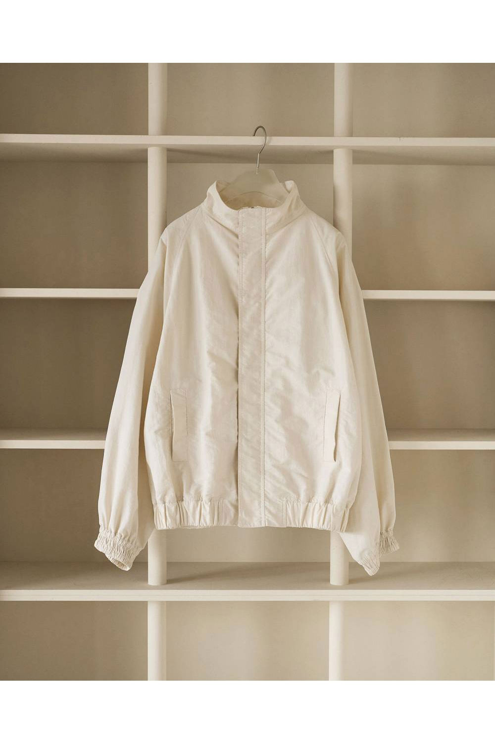 Standcollar Zip Blouson - IVORY (62510201) | セレクトショップ