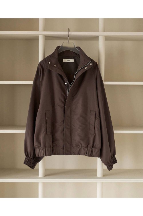 Standcollar Zip Blouson - BROWN (62510201) | セレクトショップ