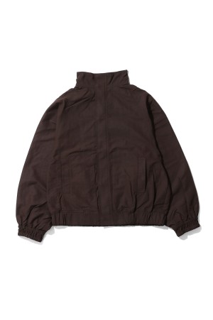 Standcollar Zip Blouson - BROWN (62510201)