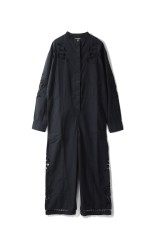 Cutwork Lace Combinaison - BLACK (62610311)