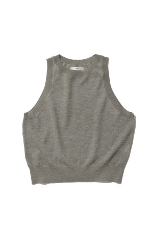 Highgauge Sheer Tanktop - GRAY BEIGE (62610509)