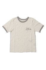 Lettering Washer T-Shirts - IVORY (62610610)