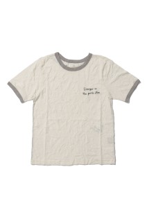 Lettering Washer T-Shirts - IVORY (62610610)