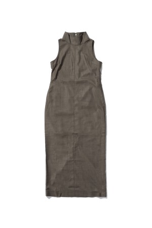 Highneck Sleeveless Onepiece - MOCHA (62610314)