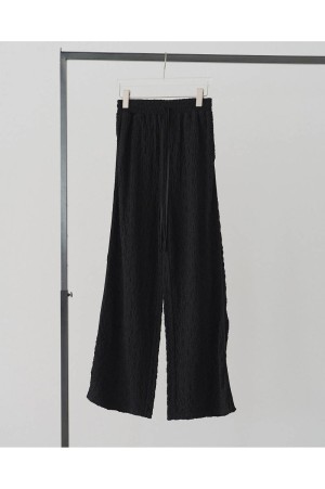 Shirring Easy Pants - BLACK (62610710)