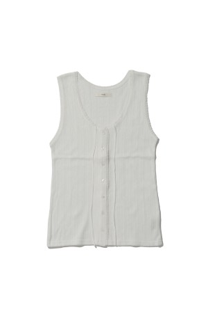 Cut Lace Tanktop - WHITE (62610621)