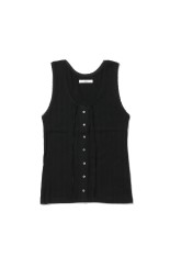 Cut Lace Tanktop - BLACK (62610621)