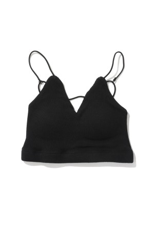 Front Design Bra Top - BLACK (KM24ST02)