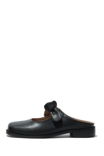 Bow-Knot Mule - Black (PAES_20257)