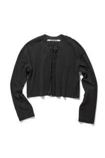 Front Lock Long-sleeve Tee - GRAY (0126010602)