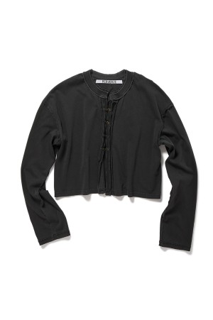 Front Lock Long-sleeve Tee - GRAY (0126010602)