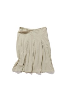 Pleated Jersey Skirt - BEIGE (0126010802)