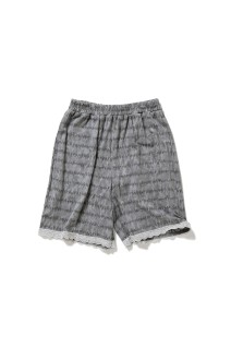 Lace-trim Loose Slip Shorts - WHITE (0126010803)