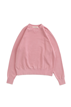 GARMENT DYED SWEATSHIRT - 12 PINK (26SMSCU05)