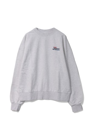 JAZZ GROOVE SWEATSHIRT - 06 GRAY (26SMSCU10)