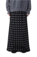 ILICA JACQUARD SKIRT - 07 BLACK (26SMSSK02)