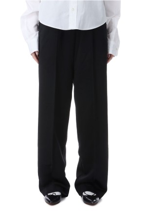 BRIGHT TRACK PANTS - 07 BLACK (26SMSPA04)