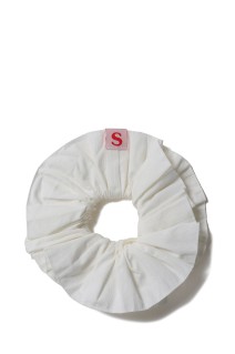 VOLUME SCRUNCHIE - 01 WHITE (26SMSIT07)