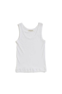 SHEER RIB TANK TOP - 01 WHITE (26SMSCU06)