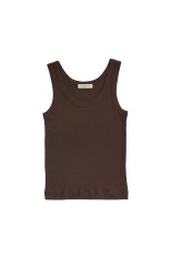 SHEER RIB TANK TOP - 48 BROWN (26SMSCU06)
