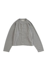 INLAYED CARDIGAN - 06 GRAY (26SMSCU08)