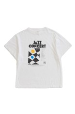 JAZZ CONCERT TEE - 01 WHITE (26SMSCU09)